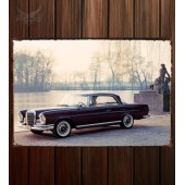 Металлическая табличка Mercedes-Benz 220 SE Coupe (W111)